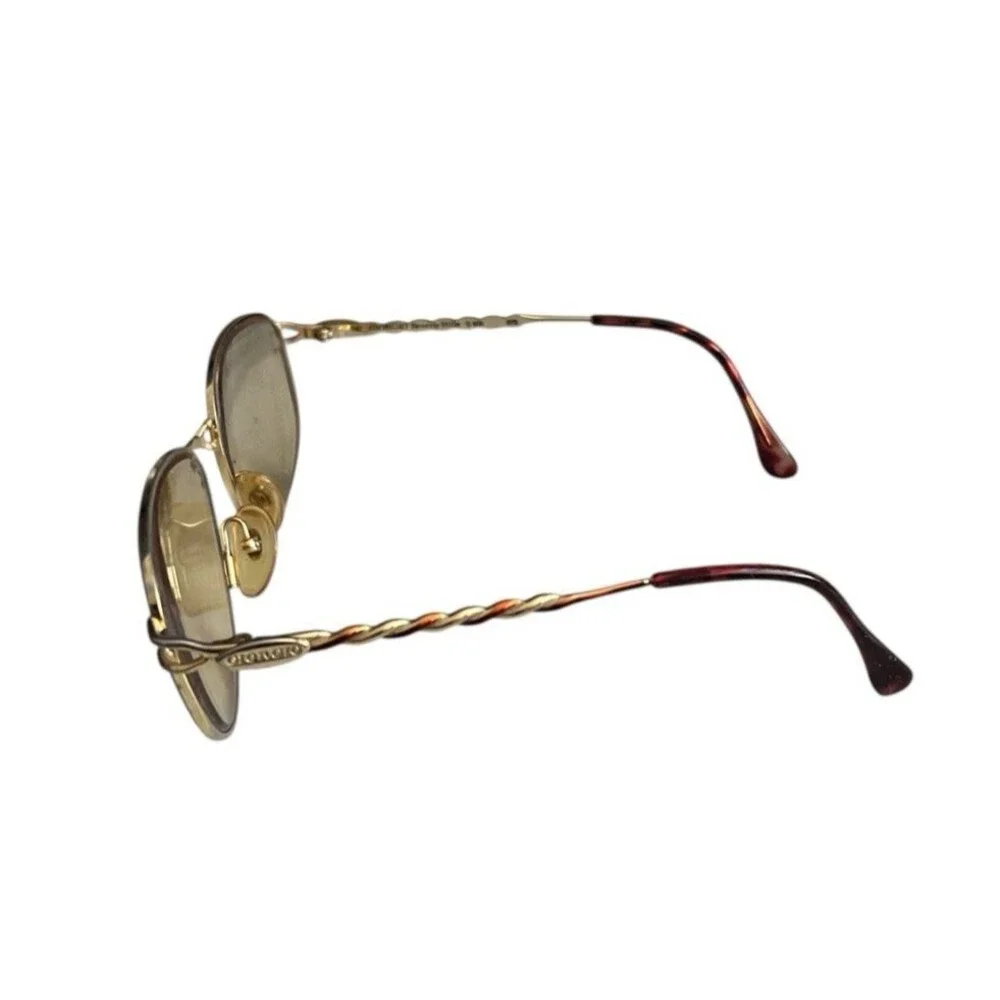 Vintage Giorgio Beverly Hills G 806 Eyeglasses Women's Gold Full Rim FRAMES ONLY